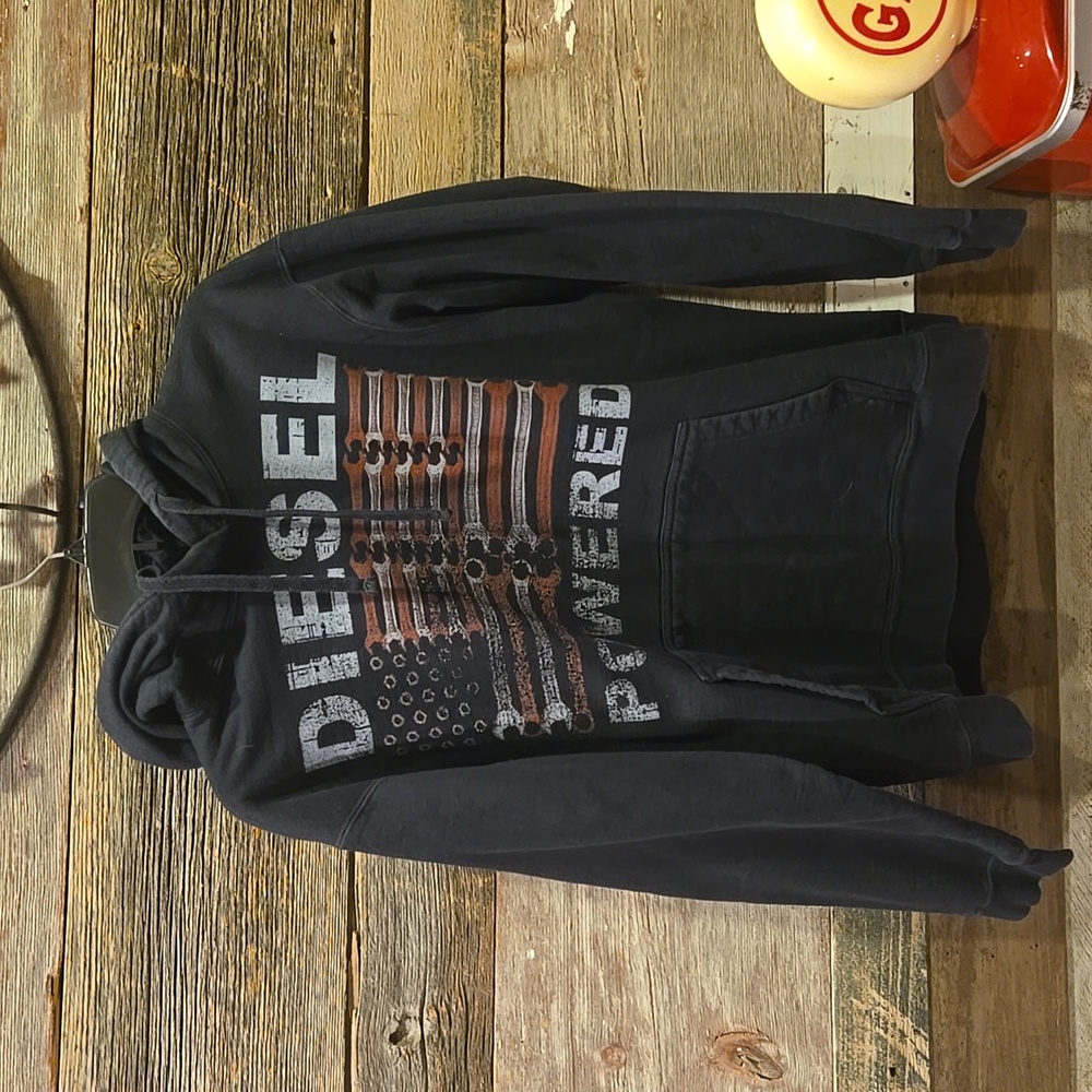 Diesel powered sweatshirt